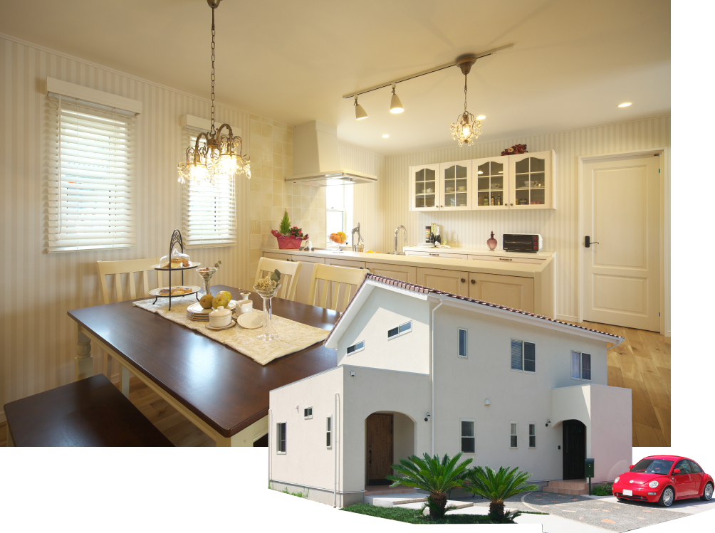 リゾートアンティークの家